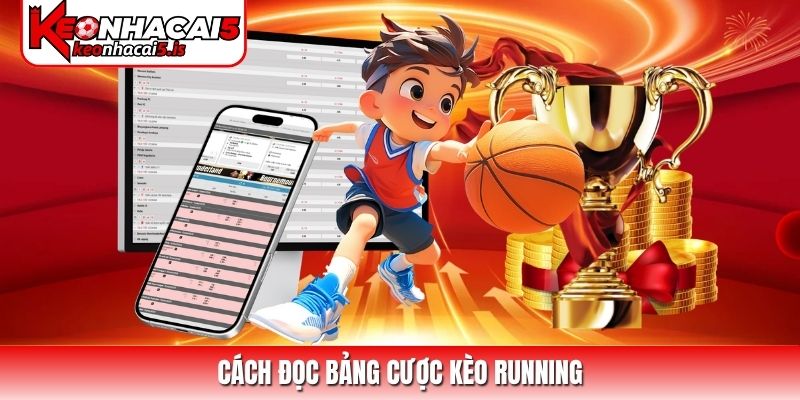 Cách đọc bảng cược kèo Running